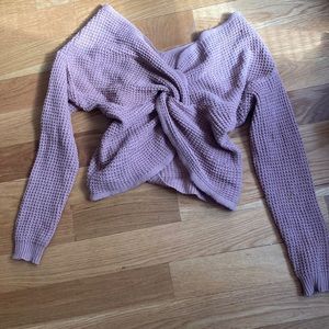 Mauve sweater